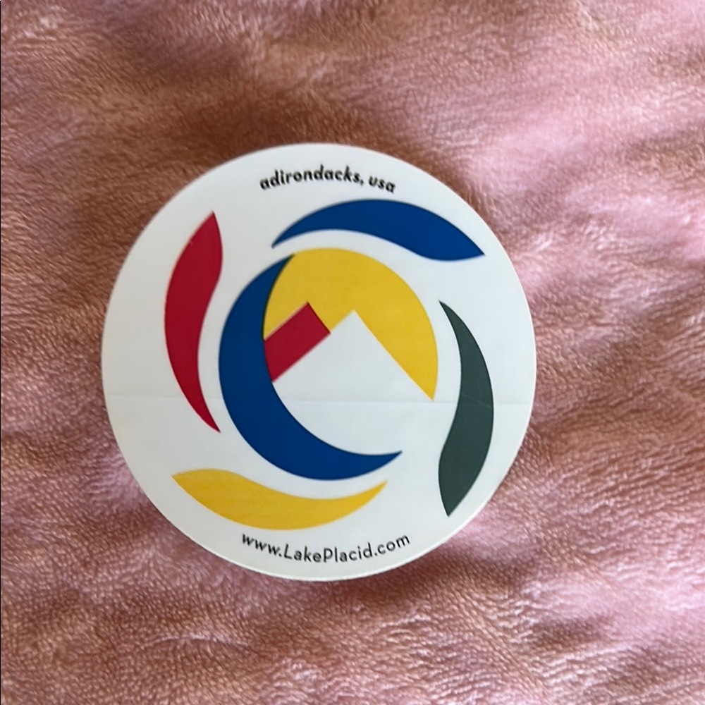 Adirondacks Lake Placid Decal Sticker